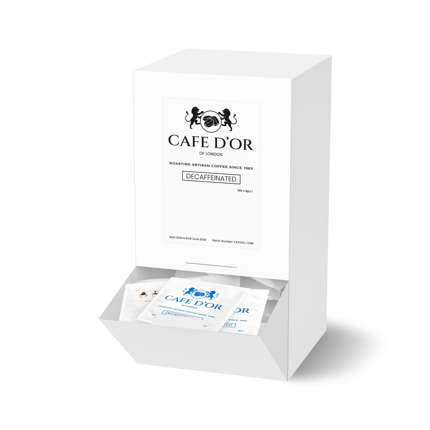 CAFÉ D’OR Decaf Coffee Bags