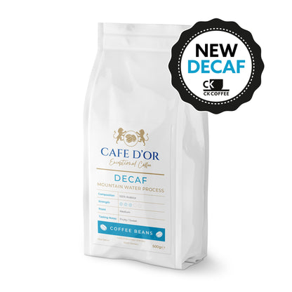 CAFÉ D’OR Decaf Mountain Water Process Coffee 500g